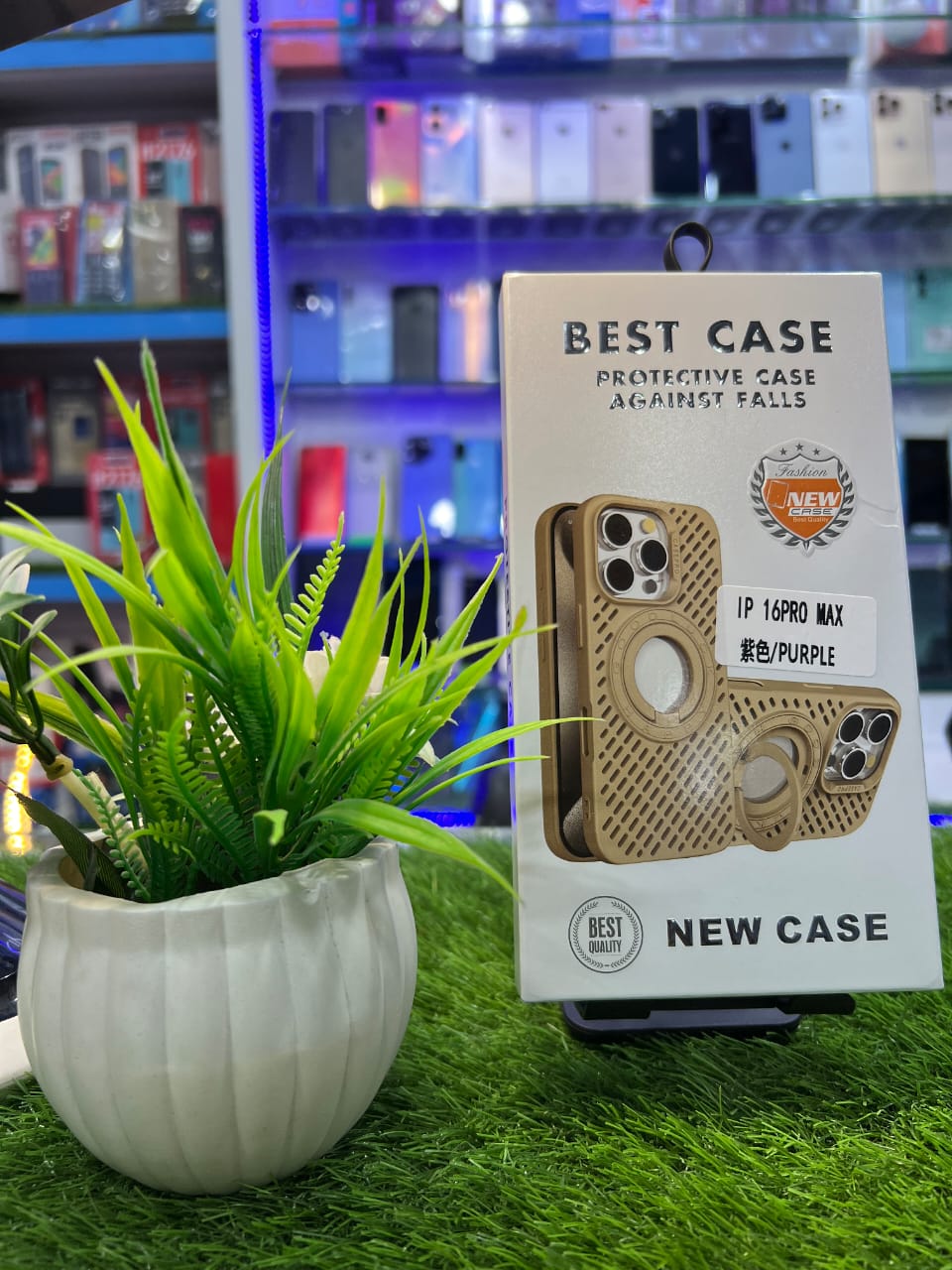 Best Case" - Ventilated Protective Case for iPhone 16 Pro