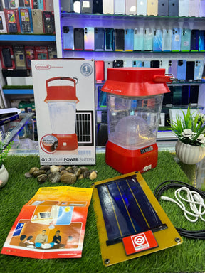 G1/3 Solar Power Lantern with Phone Charger and FM Radio