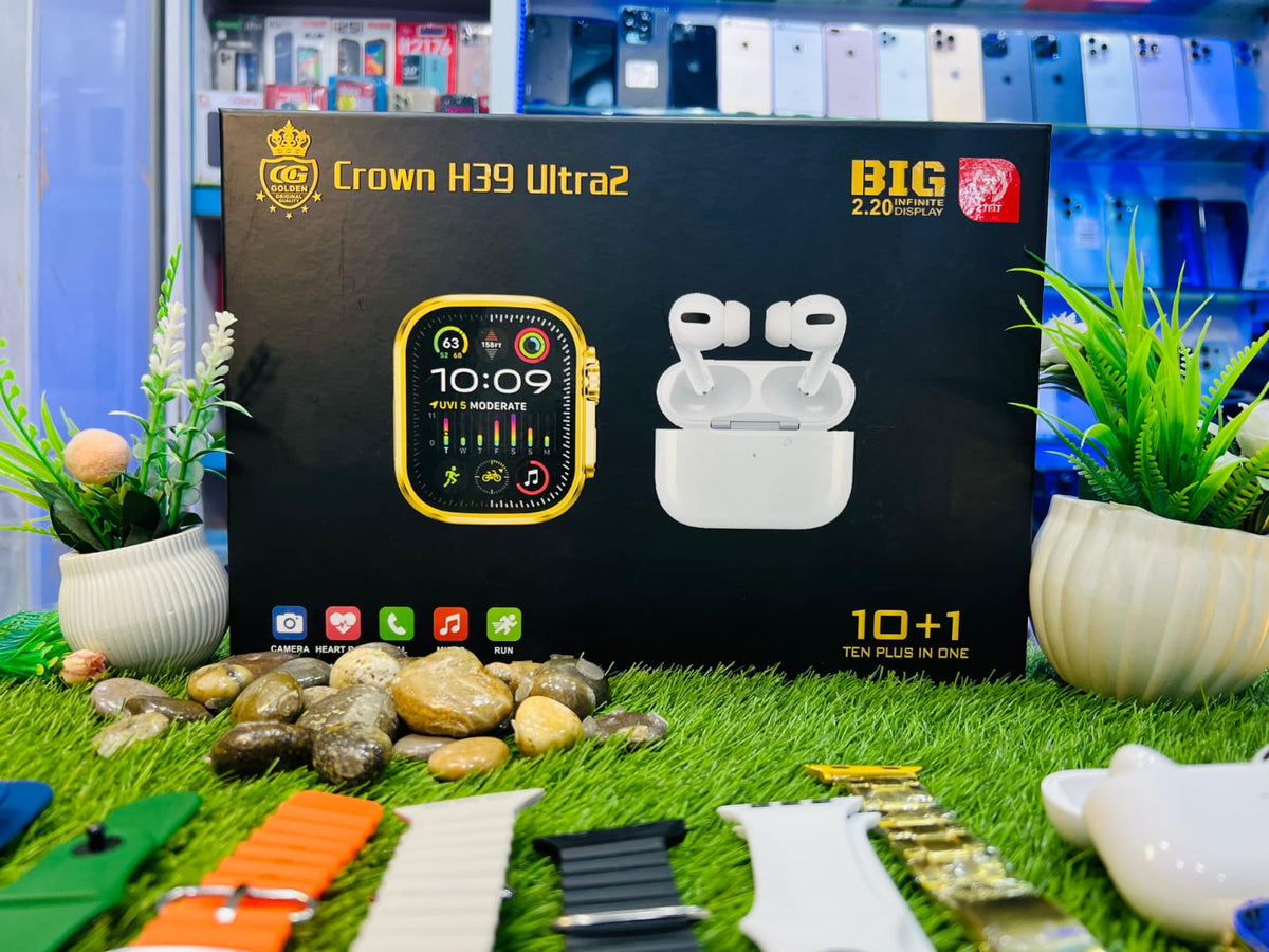 Crown H39 Ultra 2 Smart Watch with 10+1 Features