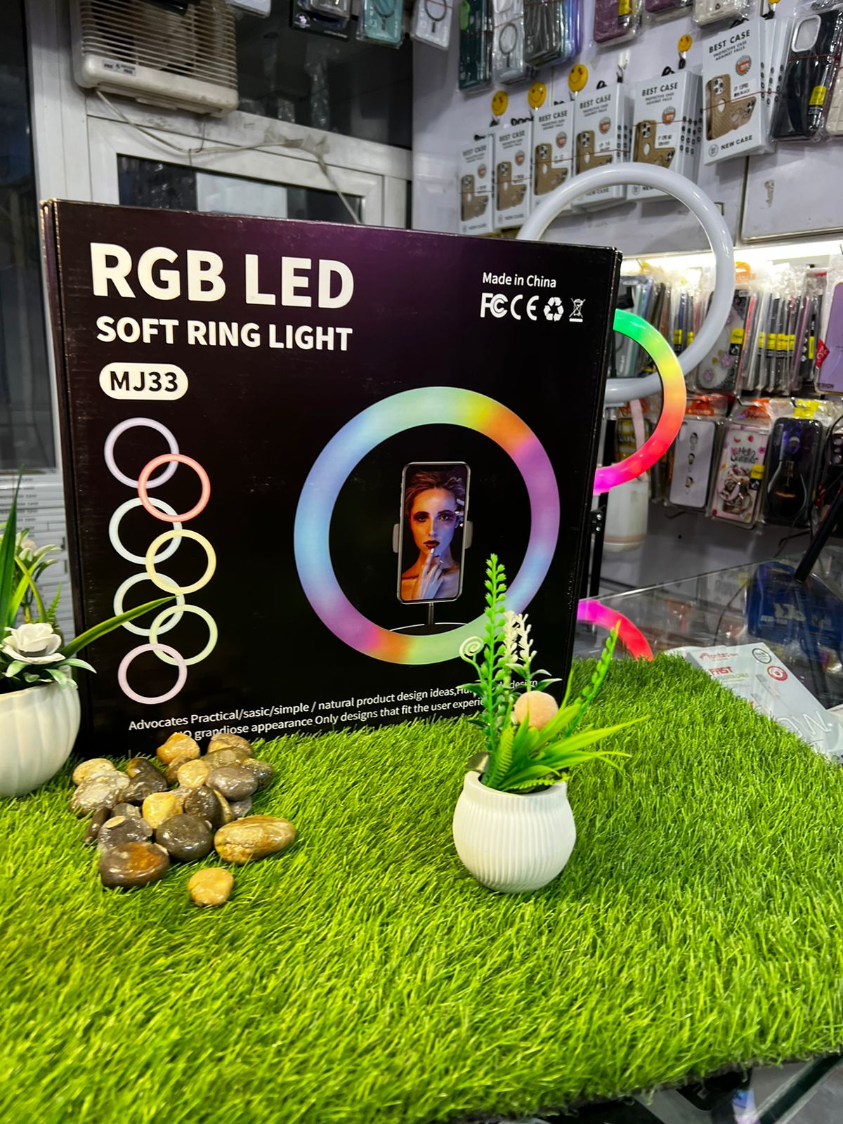 RGB LED Soft Ring Light (MJ33)