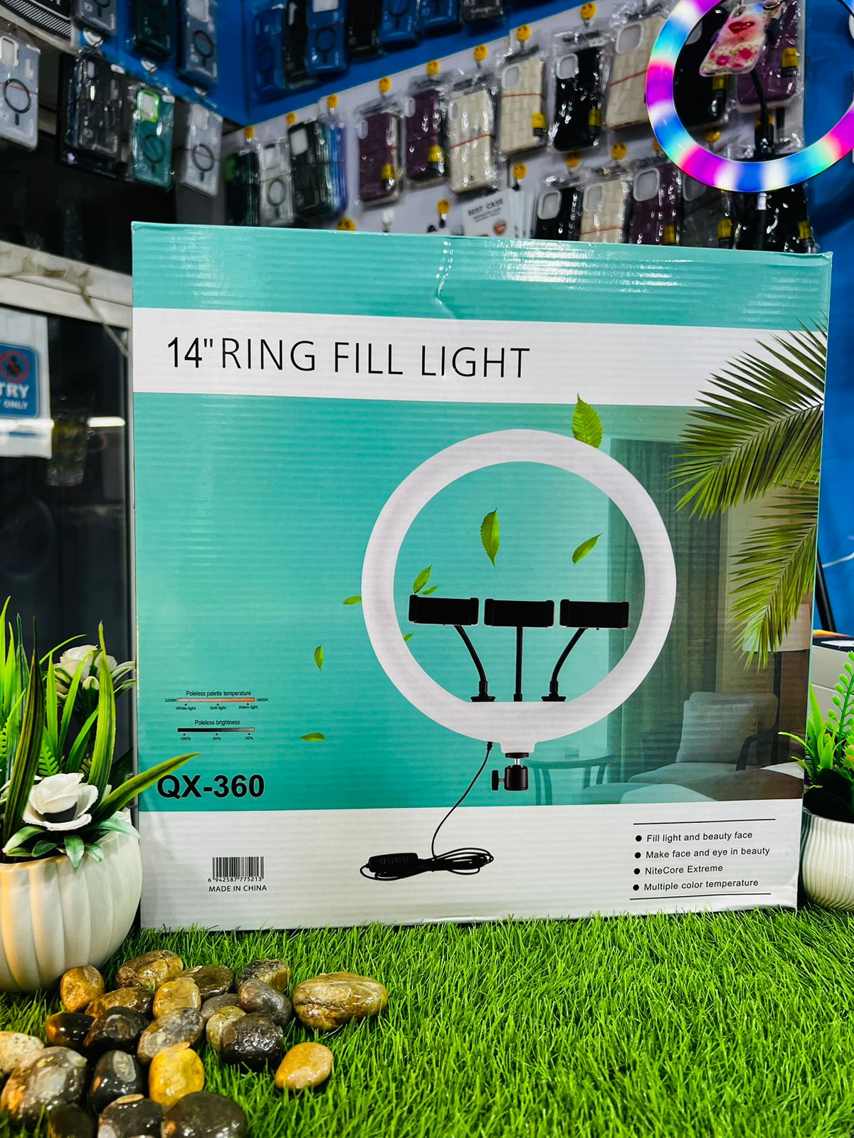 🌟 14" Ring Fill Light - QX-360 🌟