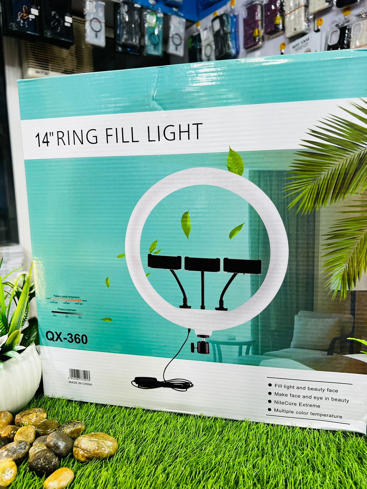 🌟 14" Ring Fill Light - QX-360 🌟