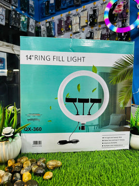 🌟 14" Ring Fill Light - QX-360 🌟