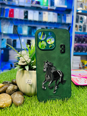 Santa Barbara Embroidered Horse iPhone Cases